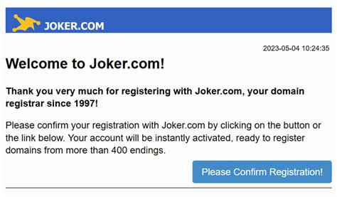 Joker.com FAQ .